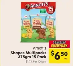 Spar Arnott's shapes multipacks s offer