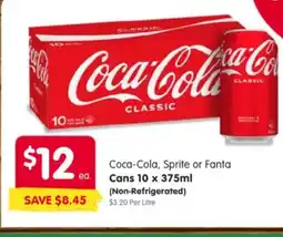 Spar Coca-cola, sprite or fanta offer
