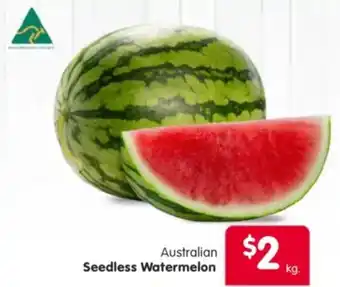 Spar Australian seedless watermelon offer