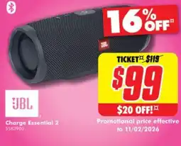 The Good Guys Charge essential 2 offer