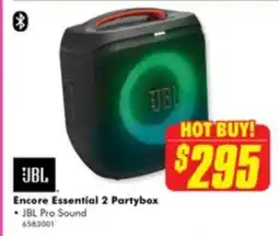 The Good Guys Encore essential 2 partybox offer