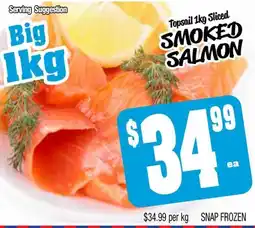 Farmer Jack's Smoked salmon offer