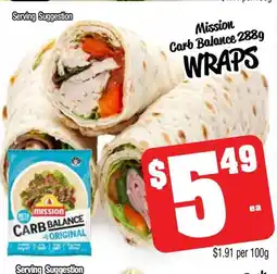 Farmer Jack's Mission carb balance offer