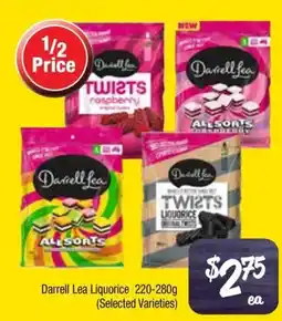 Farmer Jack's Darrell lea liquorice offer