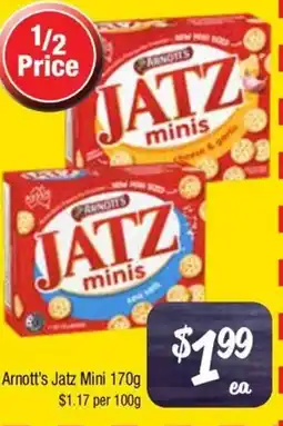 Farmer Jack's Arnott's jatz mini offer