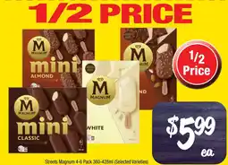 Farmer Jack's Streets magnum offer