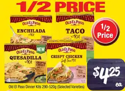 Farmer Jack's Old el paso dinner kits offer
