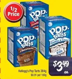 Farmer Jack's Kellogg's pop tarts offer