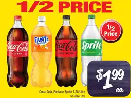 Farmer Jack's Coca-cola, fanta or sprite offer