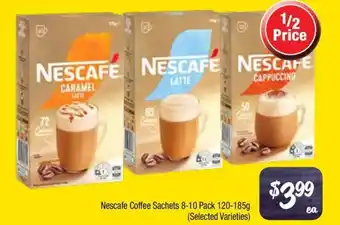 Farmer Jack's Nescafe coffee sachets offer