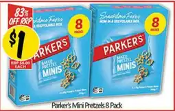 NQR Parker's Mini Pretzels offer