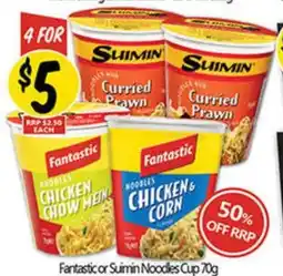 NQR Fantastic or Suimin Noodles Cup offer