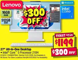 JB Hi-Fi all-in-one desktop offer