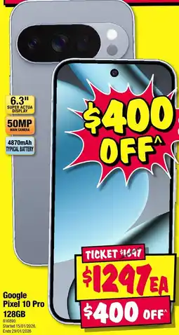 JB Hi-Fi Google pixel 10 pro offer