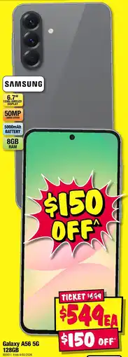 JB Hi-Fi Galaxy a56 offer