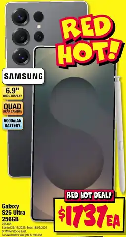 JB Hi-Fi Galaxy s25 ultra offer