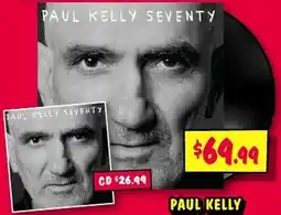 JB Hi-Fi PAUL KELLY offer