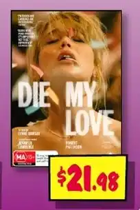 JB Hi-Fi DIE MY LOVE offer
