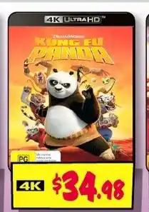 JB Hi-Fi Kung Fu Panda offer