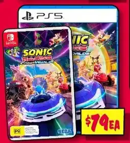 JB Hi-Fi Ps5 Sonic Racing: CrossWorlds offer