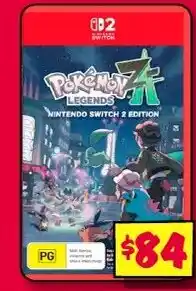 JB Hi-Fi nintendo switch Pokemon Legends: Z-A offer