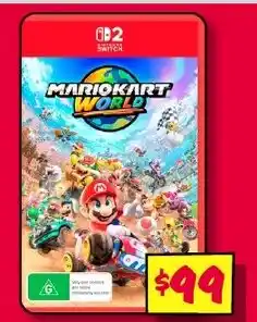 JB Hi-Fi nintendo switch mariokart world offer