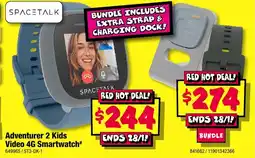 JB Hi-Fi SPACETALK Adventurer 2 Kids Video 4G Smartwatch offer