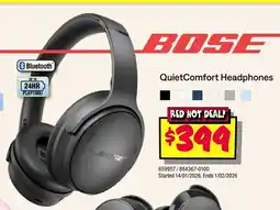 JB Hi-Fi QuietComfort Headphones offer
