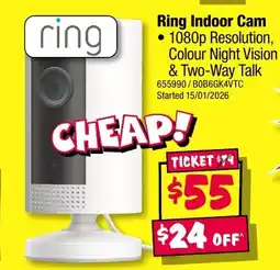 JB Hi-Fi Ring Indoor Cam offer