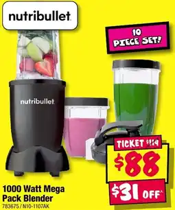 JB Hi-Fi Nutribullet mega pack blender offer