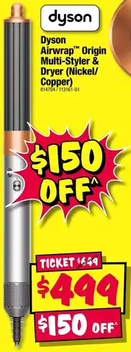 JB Hi-Fi Dyson Airwrap Origin Multi-Styler & Dryer offer