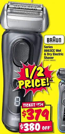 JB Hi-Fi Wet & Dry Electric Shaver offer