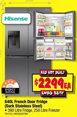 JB Hi-Fi French Door Fridge offer