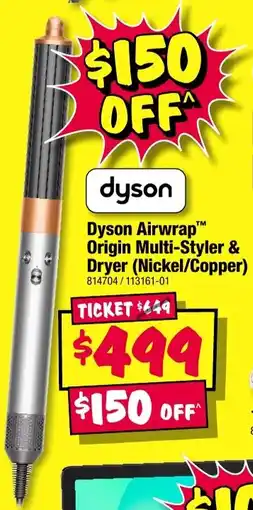 JB Hi-Fi Dyson Airwrap Origin Multi-Styler & Dryer offer