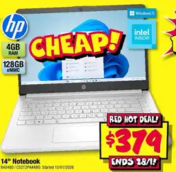 JB Hi-Fi hp Notebook offer