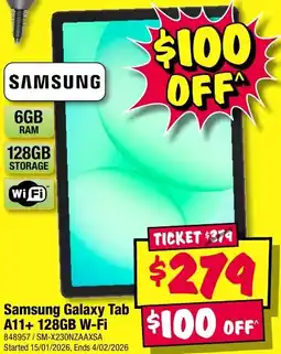 JB Hi-Fi Samsung Galaxy Tab offer