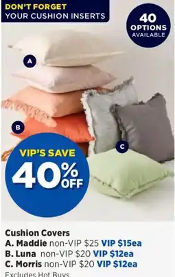 Spotlight Cushion Covers Luna offer