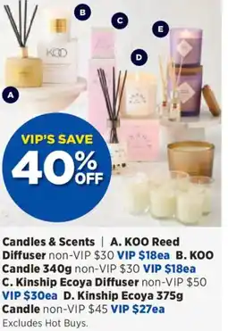 Spotlight Kinship Ecoya Diffuser offer