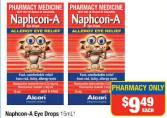 Direct Chemist Outlet Naphcon-A Eye Drops offer