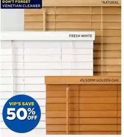 Spotlight Hang Timber Venetian Blinds offer