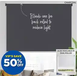 Spotlight Platinum roller blinds offer