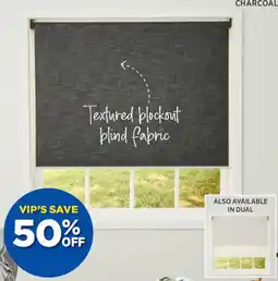 Spotlight Neutrals blockout roller blinds offer