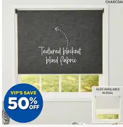 Spotlight Neutrals blockout roller blinds offer