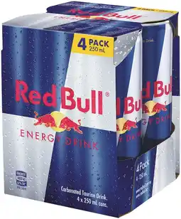 IGA Red Bull Energy Drink Selected Varieties offer