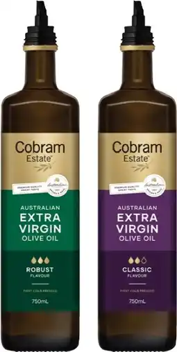 IGA Cobram Estate Extra Virgin Olive Oil Selected Varieties offer