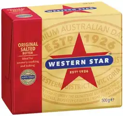 IGA Western Star Butter Block Selected Varieties offer