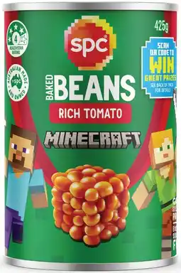 IGA SPC Baked Beans or Spaghetti 420‑425g Selected Varieties offer