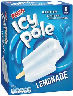IGA Peters Icy Pole Selected Varieties offer