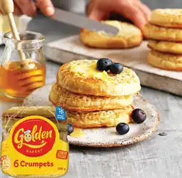 IGA Golden Crumpet Rounds Selected Varieties offer