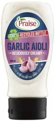 IGA Praise Aioli Selected Varieties offer